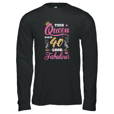 This Queen Makes 40 Look Fabulous 1982 40th Birthday T-Shirt & Tank Top | Teecentury.com