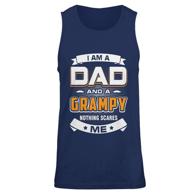 I Am A Dad And A Grampy Nothing Scares Me T-Shirt & Hoodie | Teecentury.com