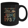 65th Birthday 65 Years Old Legendary Since June 1957 Mug Coffee Mug | Teecentury.com