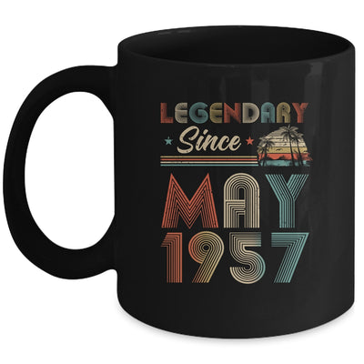 65th Birthday 65 Years Old Legendary Since May 1957 Mug Coffee Mug | Teecentury.com