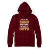 This Is My Human Costume Hippo Halloween T-Shirt & Hoodie | Teecentury.com