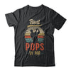 Vintage Best Pops By Par Fathers Day Funny Golf Gift T-Shirt & Hoodie | Teecentury.com