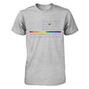 Love Rainbow Heart Flag Lesbian Gay Pride Lgbt T-Shirt & Hoodie | Teecentury.com