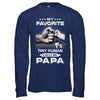 My Favorite Tiny Human Calls Me Papa T-Shirt & Hoodie | Teecentury.com