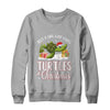 Just A Girl Who Loves Turtles And Christmas T-Shirt & Sweatshirt | Teecentury.com