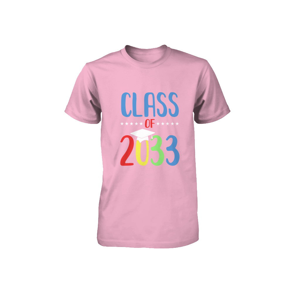 Grow With Me First Day Of School Class Of 2033 Youth Youth Shirt | Teecentury.com
