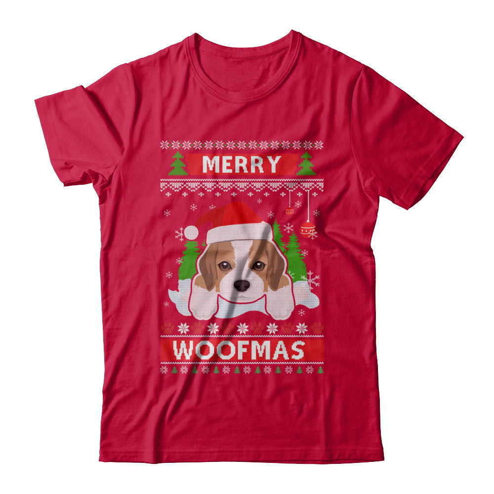 Beagle Merry Woofmas Ugly Christmas Sweater T-Shirt & Sweatshirt | Teecentury.com