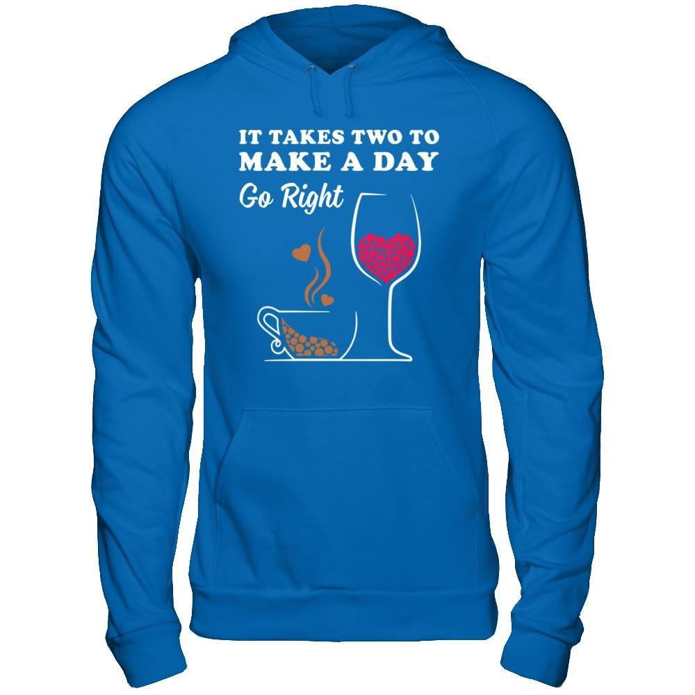 It Take Two To Make A Day Go Right T-Shirt & Hoodie | Teecentury.com