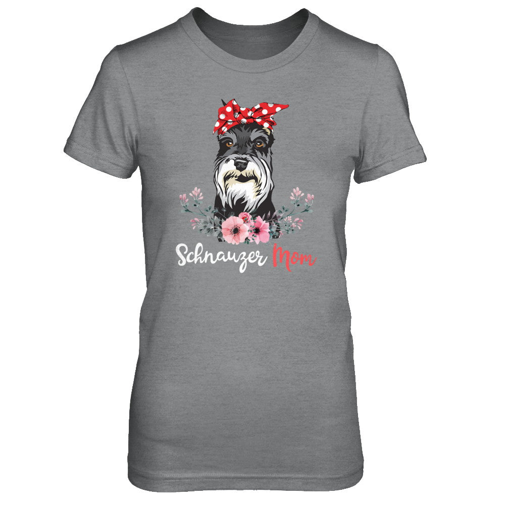 Schnauzer Mom Gift For Women Dog Lover T-Shirt & Hoodie | Teecentury.com