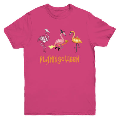 Funny Flamingo Halloween Flamingoween Youth Youth Shirt | Teecentury.com