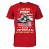 I'm A Dad Pop And A Veteran Nothing Scares Me T-Shirt & Hoodie | Teecentury.com