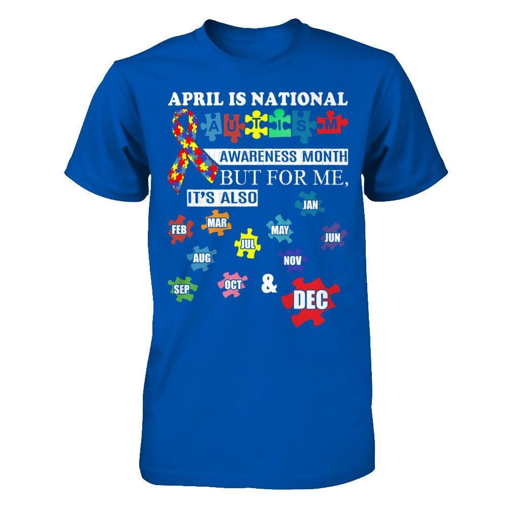 April Is National Autism Awareness Month T-Shirt & Hoodie | Teecentury.com