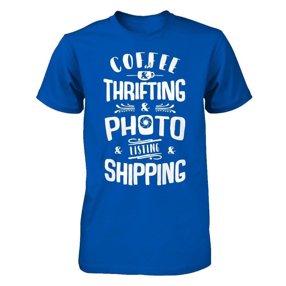 Coffee Thrifting Photos Listing Shipping T-Shirt & Hoodie | Teecentury.com