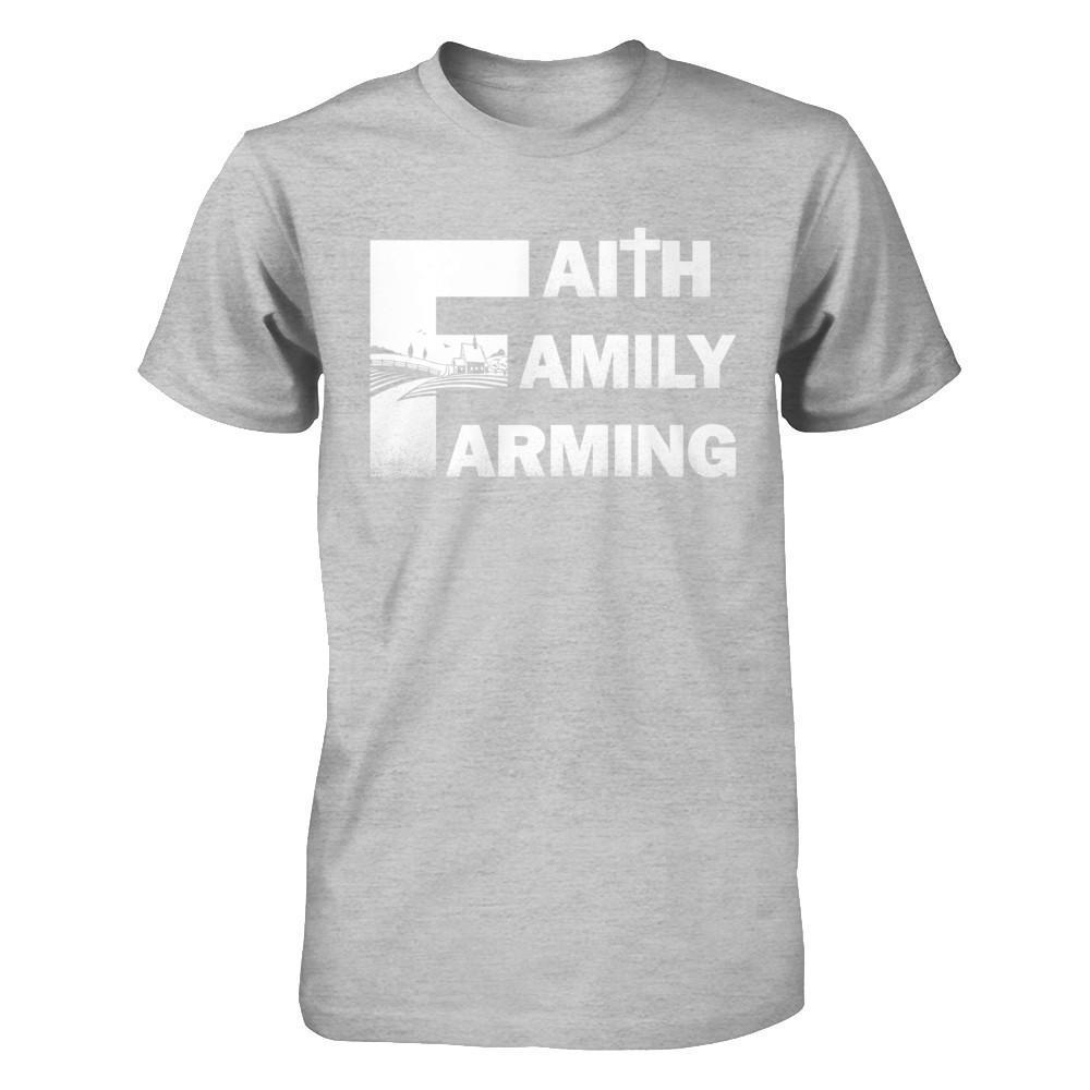 Faith Family Farming Farmer T-Shirt & Hoodie | Teecentury.com