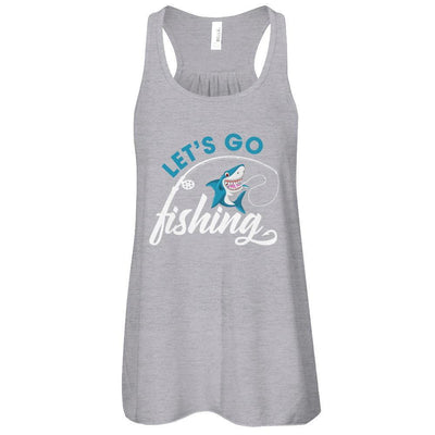Let's Go Fishing Shark Lovers T-Shirt & Tank Top | Teecentury.com