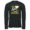 Just A Girl Who Loves Volleyball T-Shirt & Tank Top | Teecentury.com