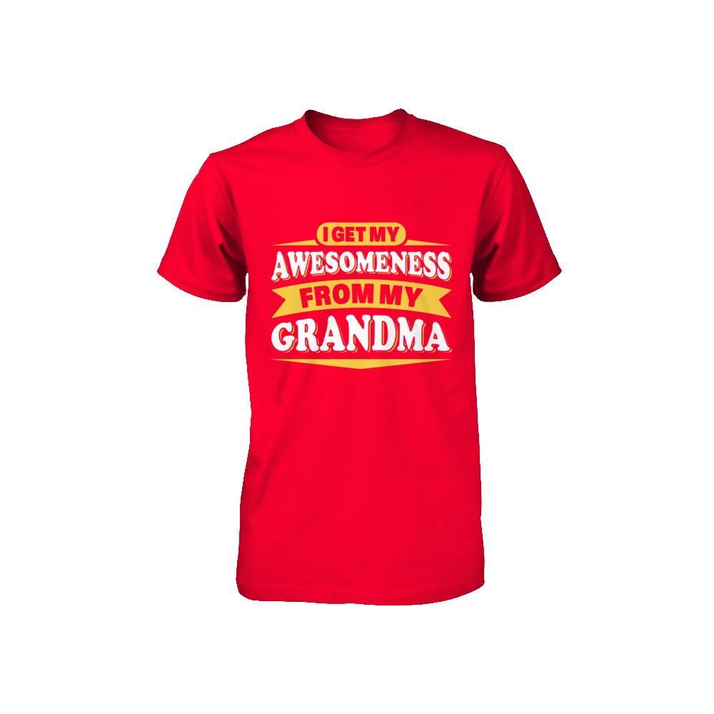 I Get My Awesomeness From My Grandma Youth Youth Shirt | Teecentury.com
