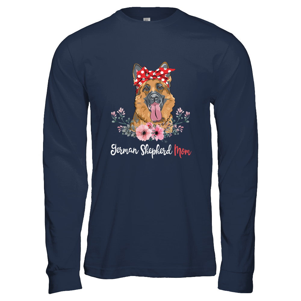 German Shepherd Mom Gift For Women Dog Lover T-Shirt & Hoodie | Teecentury.com