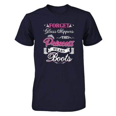 Forget Glass Slippers This Princess Wears Boots T-Shirt & Tank Top | Teecentury.com