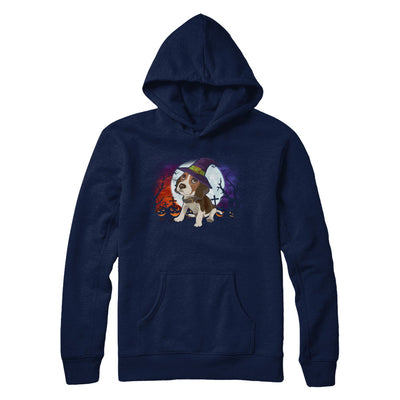 Cute Halloween Beagle Puppy Pumpkins T-Shirt & Sweatshirt | Teecentury.com