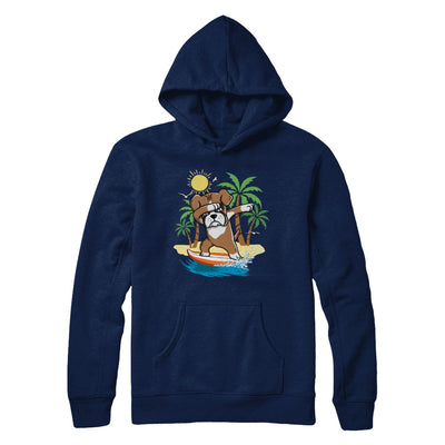 Summer Vacation Dabbing Boxer Surfing Surfboard Gift T-Shirt & Hoodie | Teecentury.com