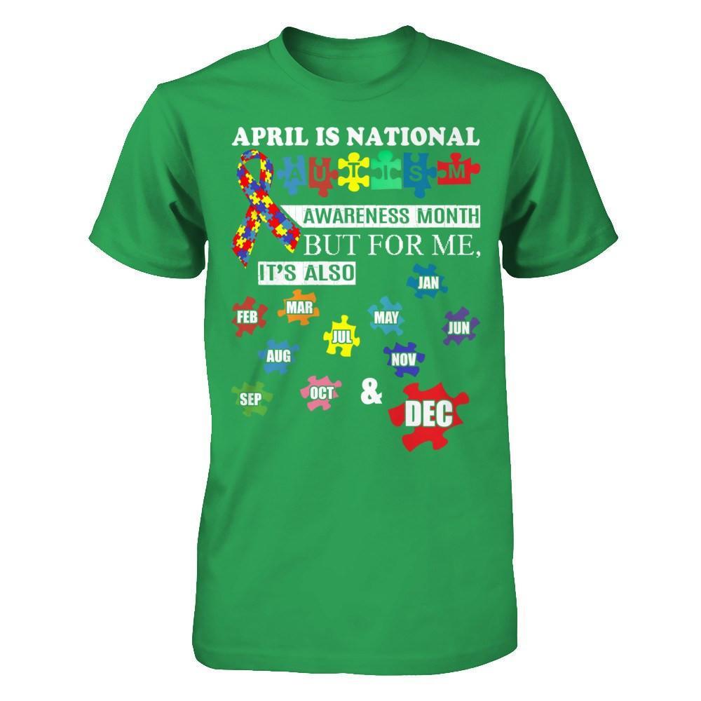 April Is National Autism Awareness Month T-Shirt & Hoodie | Teecentury.com