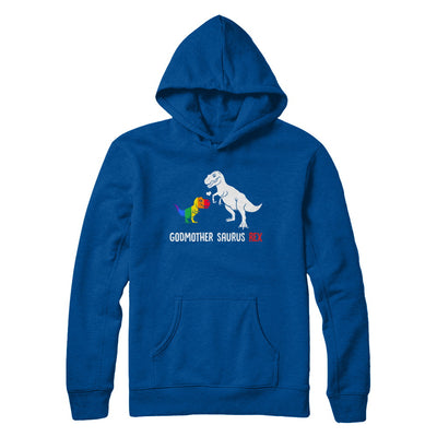 Godmother Saurus T-Rex Dinosaur Gift LGBT Support T-Shirt & Hoodie | Teecentury.com