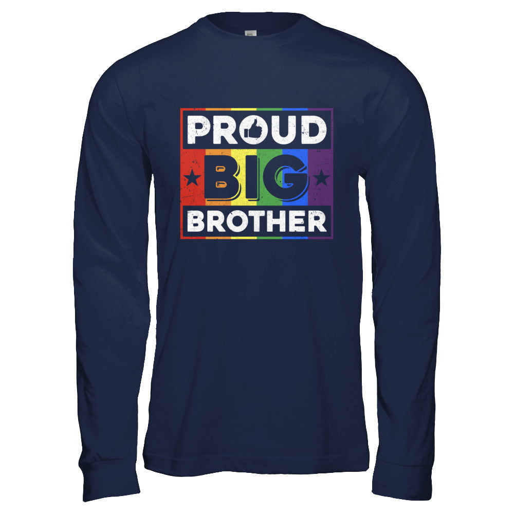 Proud Big Brother Gay Lesbian Pride Month LGBT T-Shirt & Hoodie | Teecentury.com