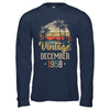 Retro Classic Vintage December 1958 64th Birthday Gift T-Shirt & Hoodie | Teecentury.com