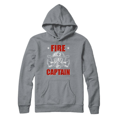 Fire Captain Fireman Dad Firefighter Gift T-Shirt & Hoodie | Teecentury.com