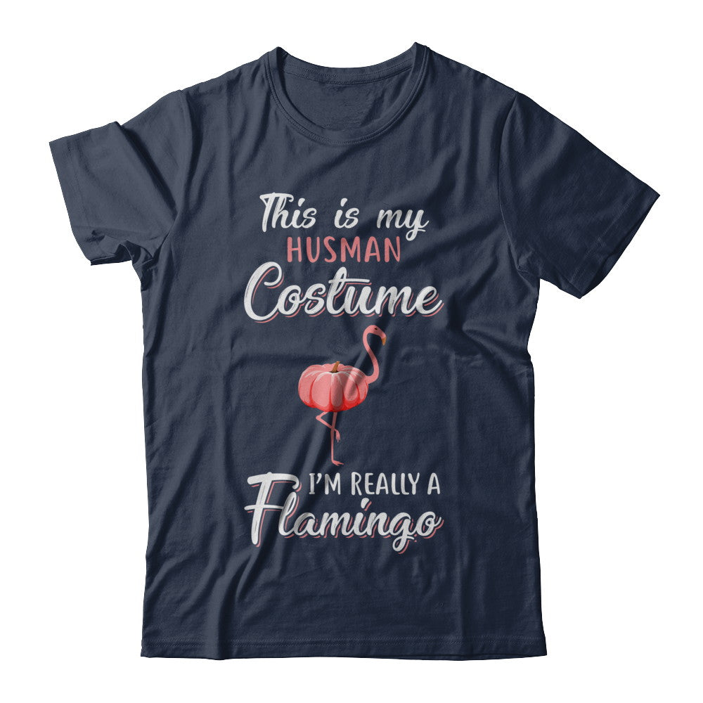 This Is My Human Costume I'm Really A Flamingo Halloween T-Shirt & Hoodie | Teecentury.com
