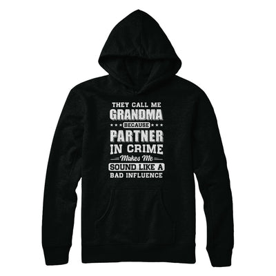 They Call Me Grandma Partner In Crime Mothers Day T-Shirt & Hoodie | Teecentury.com