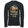 Retro Classic Vintage December 1948 74th Birthday Gift T-Shirt & Hoodie | Teecentury.com