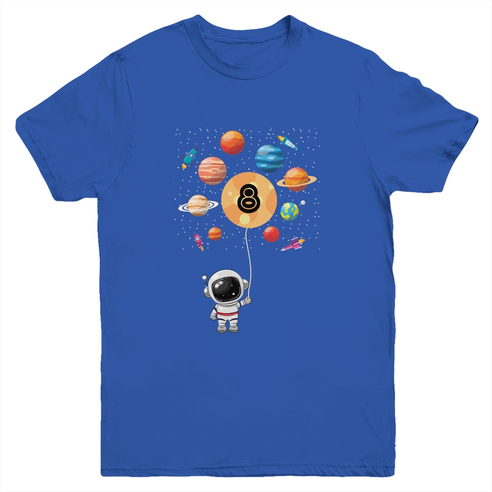 6 Years Old Birthday Boy Girl Gifts Astronaut 6th Birthday Youth Youth Shirt | Teecentury.com