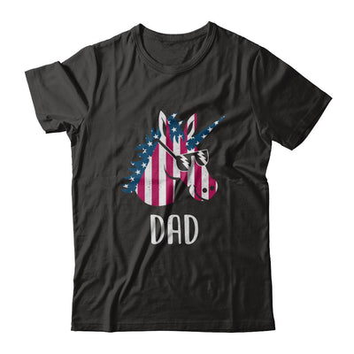 Patriotic Dad Daddy Unicorn Americorn 4Th Of July T-Shirt & Hoodie | Teecentury.com