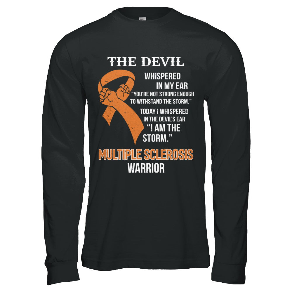I Am The Storm Support Multiple Sclerosis Awareness Warrior Gift T-Shirt & Hoodie | Teecentury.com