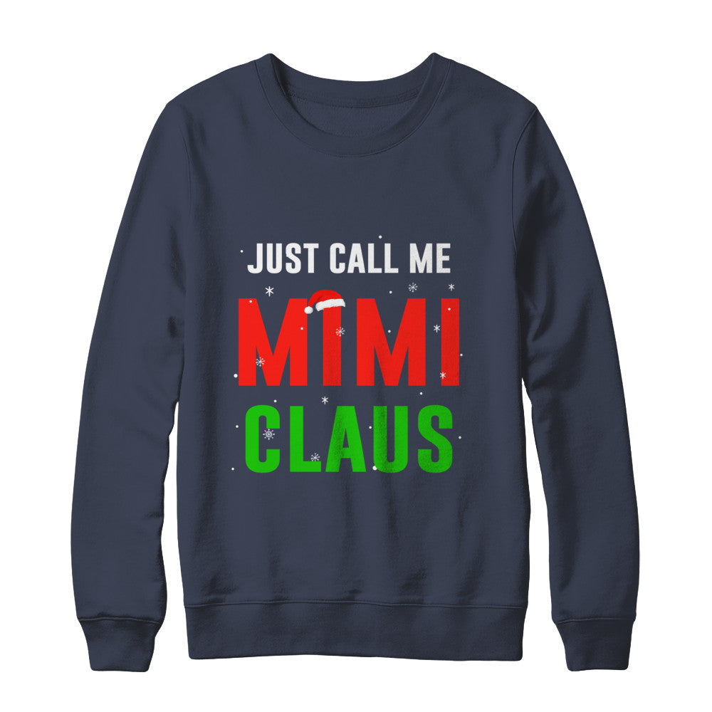 Santa Mimi Claus Matching Family Christmas Pajamas T-Shirt & Sweatshirt | Teecentury.com