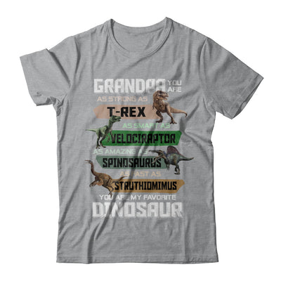 Grandpa You're My Favorite Dinosaur T-Rex Fathers Day T-Shirt & Hoodie | Teecentury.com