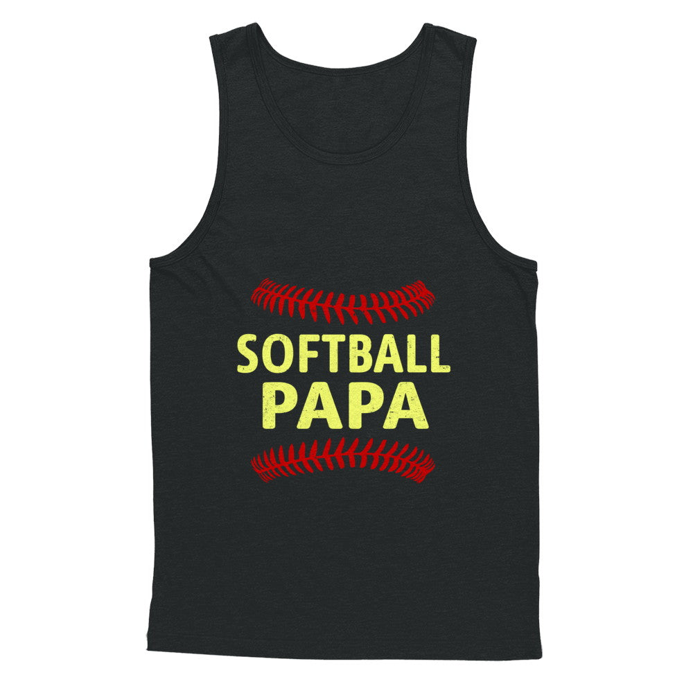 Softball Papa T-Shirt & Hoodie | Teecentury.com