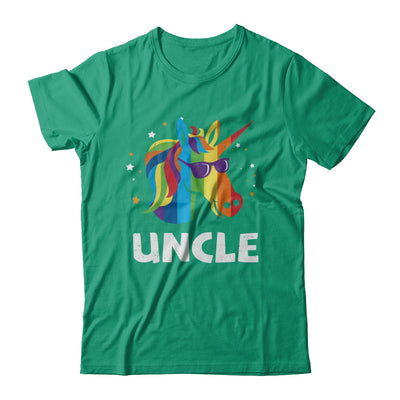 LGBT Pride Lesbian Gay Proud Uncle Unicorn T-Shirt & Hoodie | Teecentury.com