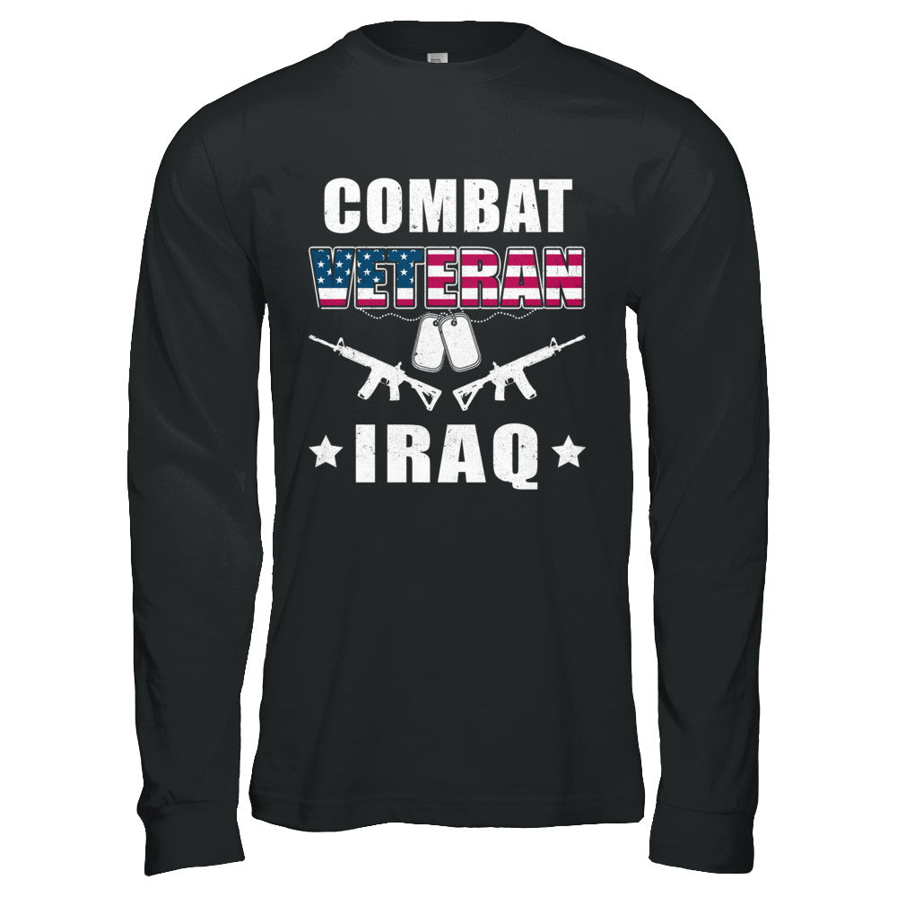 Combat Veteran Iraq T-Shirt & Hoodie | Teecentury.com