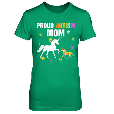Proud Autism Mom Unicorn Autism Awareness T-Shirt & Hoodie | Teecentury.com