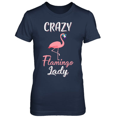 Crazy Flamingo Lady Mom Aunt Auntie Flamingo T-Shirt & Hoodie | Teecentury.com