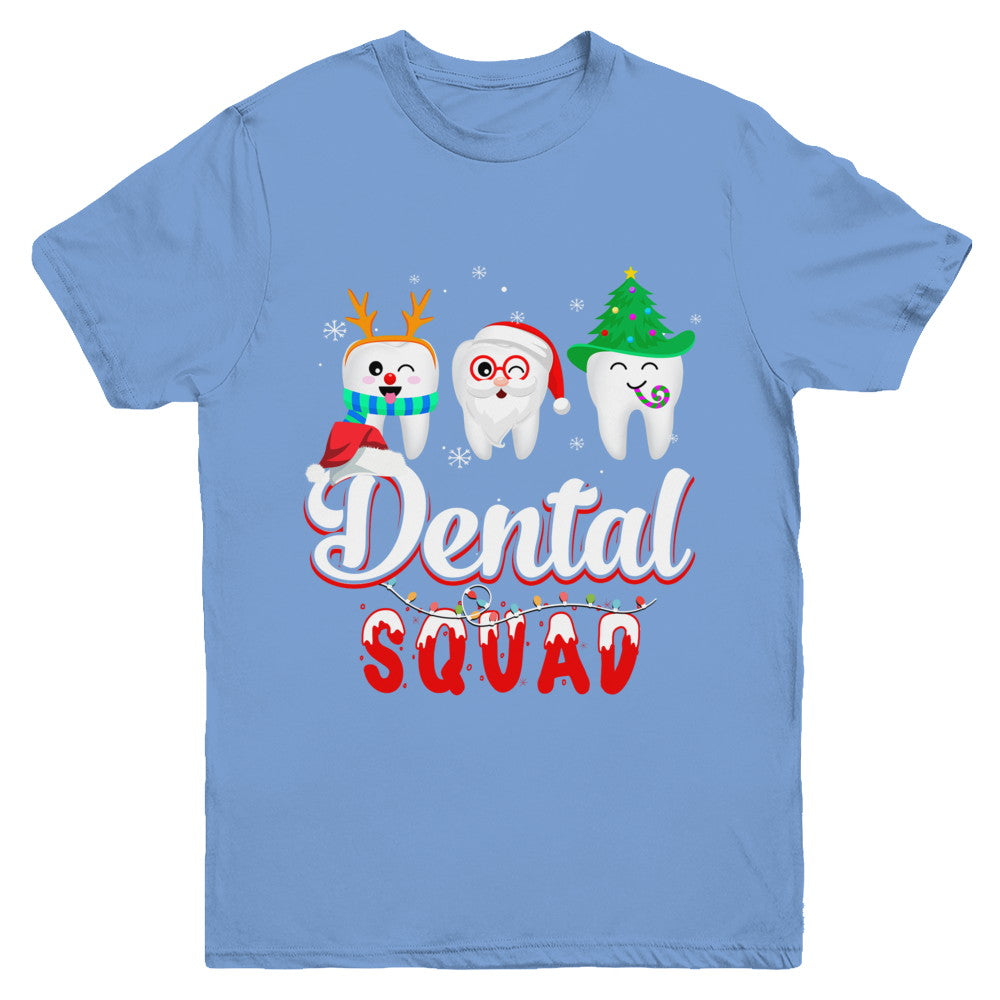Dental Squad Tooth Christmas Dental Assistant Gifts Youth Youth Shirt | Teecentury.com