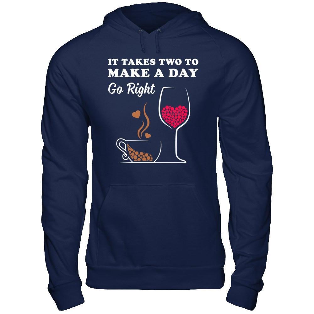 It Take Two To Make A Day Go Right T-Shirt & Hoodie | Teecentury.com