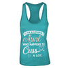 I'm A Loving Aunt Who Happens To Cuss A Lot T-Shirt & Tank Top | Teecentury.com