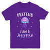 Pretend I'm A Jellyfish Costume Happy Halloween Party Youth Youth Shirt | Teecentury.com