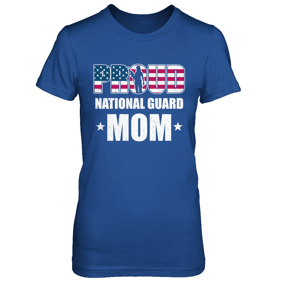 Proud National Guard Mom Veteran Mothers Day T-Shirt & Hoodie | Teecentury.com