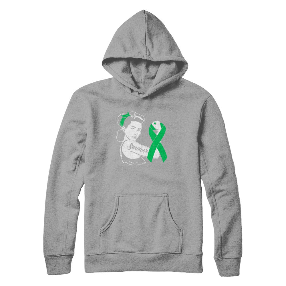 We Can Cure It Liver Cancer Green Awareness Survivor T-Shirt & Hoodie | Teecentury.com