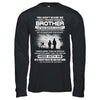 Freaking Awesome Brother He Was Born In August Sister T-Shirt & Hoodie | Teecentury.com